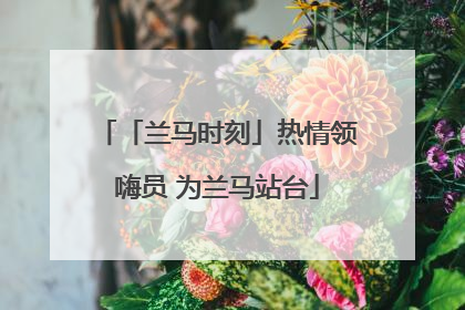 「兰马时刻」热情领嗨员 为兰马站台