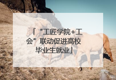 “工匠学院+工会”联动促进高校毕业生就业