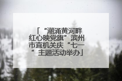 “潮涌黄河畔 红心映党旗”滨州市直机关庆“七一”主题活动举办