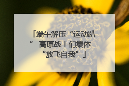 端午解压“运动趴” 高原战士们集体“放飞自我”
