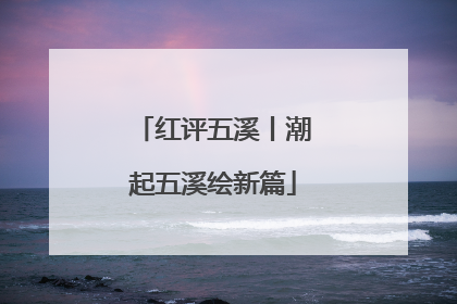 红评五溪丨潮起五溪绘新篇