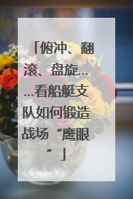俯冲、翻滚、盘旋……看船艇支队如何锻造战场“鹰眼”