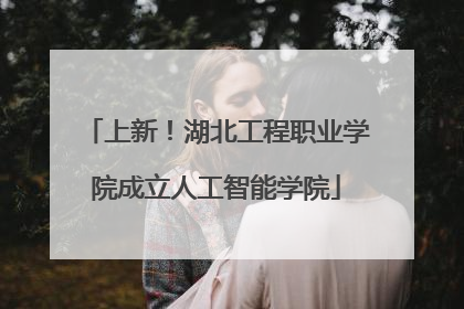 上新！湖北工程职业学院成立人工智能学院