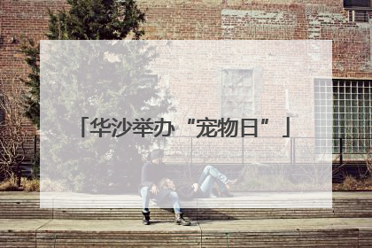 华沙举办“宠物日”