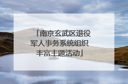 南京玄武区退役军人事务系统组织丰富主题活动