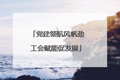 党建领航风帆劲 工会赋能促发展