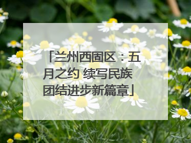 兰州西固区：五月之约 续写民族团结进步新篇章