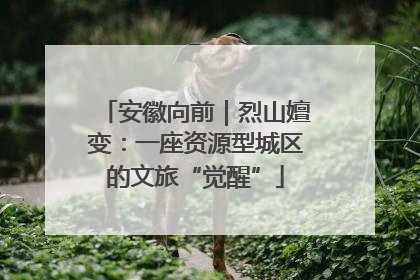 安徽向前｜烈山嬗变：一座资源型城区的文旅“觉醒”