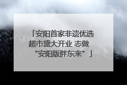 安阳首家非遗优选超市盛大开业 志做“安阳版胖东来”