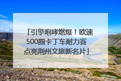 引擎咆哮燃爆！欧速500圈卡丁车耐力赛点亮荆州文旅新名片