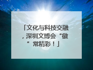 文化与科技交融，深圳文博会“徽”常精彩！