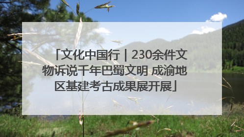 文化中国行｜230余件文物诉说千年巴蜀文明 成渝地区基建考古成果展开展