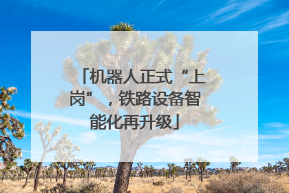 机器人正式“上岗”，铁路设备智能化再升级
