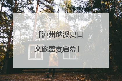 泸州纳溪夏日文旅盛宴启幕
