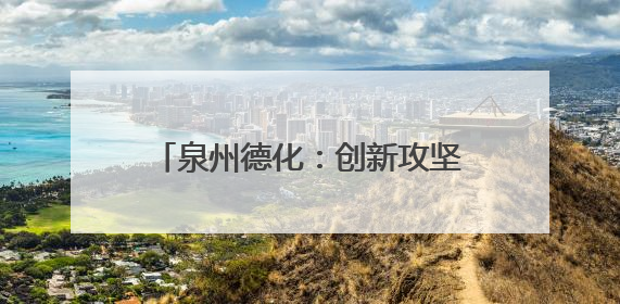 泉州德化：创新攻坚跑出“加速度” 政永高速冲刺年底通车