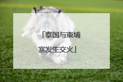 泰国与柬埔寨发生交火
