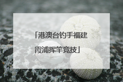 港澳台钓手福建霞浦挥竿竞技