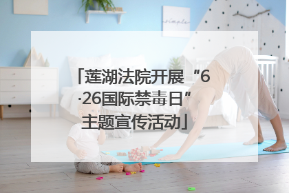 莲湖法院开展“6·26国际禁毒日”主题宣传活动