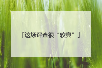 这场评查很“较真”