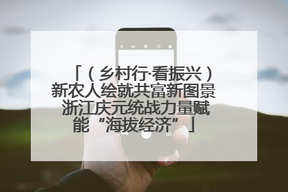 （乡村行·看振兴）新农人绘就共富新图景 浙江庆元统战力量赋能“海拔经济”