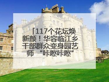 117个花坛焕新颜！华容临江乡干部群众变身园艺师 “咔嚓咔嚓”省下数万元