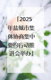 2025年盐城市集体协商集中要约行动推进会举办